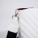 Bag Cross-Bodi with a zipper, white color