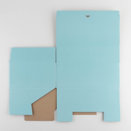 Gift folding box, packaging, Tiffany, 22 x 15 x 10 cm-8