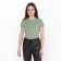 T -shirt female, green color, size l (46)