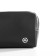 Cosmetic bag with lightning, textura, blue color