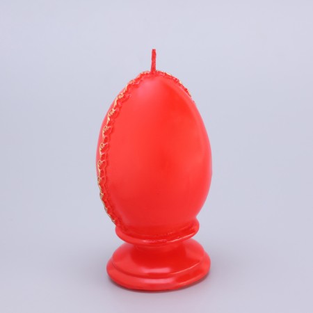 Figure candle Small "Easter egg with the temple", 5.5x9 cm, 95 gr mix-4