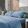 KPB Ethel 1.5P Tencel 155*210cm, 160*245cm, 50*70cm-2pcs, central blue