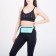 Keep Distance Ruke Bag for Runs on the zipper, the color is turquoise