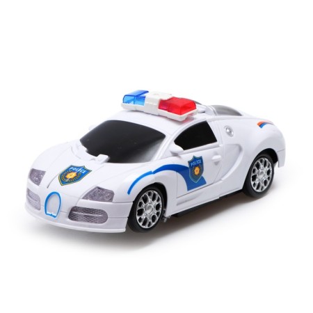 Police robot, transformed, light and sound effects-1