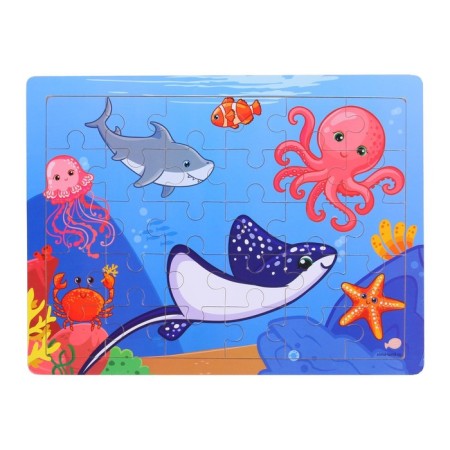 Great Puzzle "Ocean", 30 elements-1
