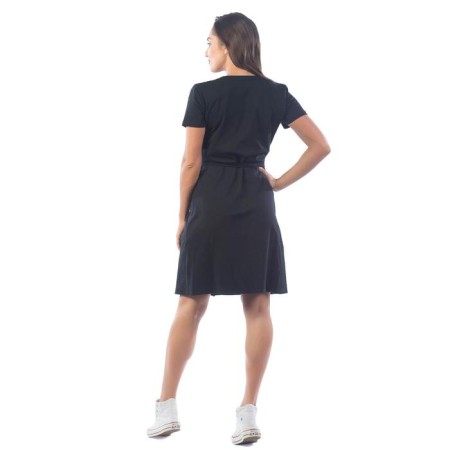 Dress with smell, size 44, black color-7