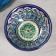 Rishtan ceramics "Patterns" 14.5 cm, small, blue