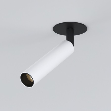 Lamp ceiling accent Elektrostandard, Diffe LED 5 W, 27x27x180 mm, IP20, white, black color