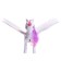 Musical toy "Unicorn", with light and sound, waves wings, white color