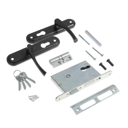 Castle of the inimand "Standard" ZV4-3.07C, with a handle, the color of silver-4
