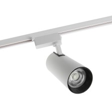 Track lamp, Luazon Lighting, LTL-011, 24 Deg, 30 W, 2100 LM, 6500K, cold. Bel., White