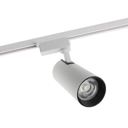 Track lamp, Luazon Lighting, LTL-011, 24 Deg, 30 W, 2100 LM, 6500K, cold. Bel., White