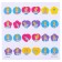 Stickers for creating the image "Cinderella", princesses