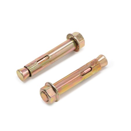 Tundra anchor bolt, with a nut, galvanized, 12x75 mm, 70 pcs