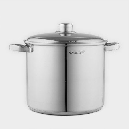 Gretta pan, d = 24 cm, 9 l, capsule, metal cover, induction-1