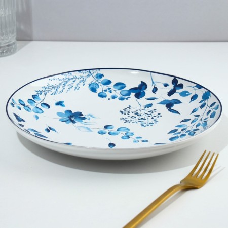 Ceramic plate Royal Garden, 25.5 cm, white color-3