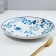 Ceramic plate Royal Garden, 25.5 cm, white color