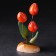 Souvenir "Bouquet of Tulips", Selenite