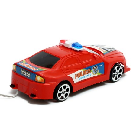 The Police machine, on remote control, works from batteries, mix-3