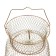 Metal cage Helios, round 30 cm, (HS-XC-3010)