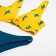 Separate swimsuit minku, blue/yellow color, size 48