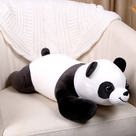Soft toy "Panda", 65 cm, black and white color-1