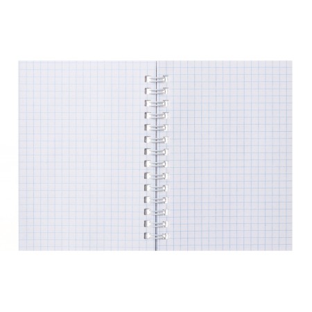 A6 notebook, 80 sheets on the crest, cover of laminated cardboard, mix-9