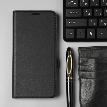Borasco Book Case for Xiaomi Redmi Note 12s, black-4