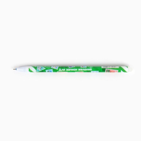 PECHOCE WRITE-STRAISH WITH A cap "To record desires", gel, 0.5 mm, blue pasta-1