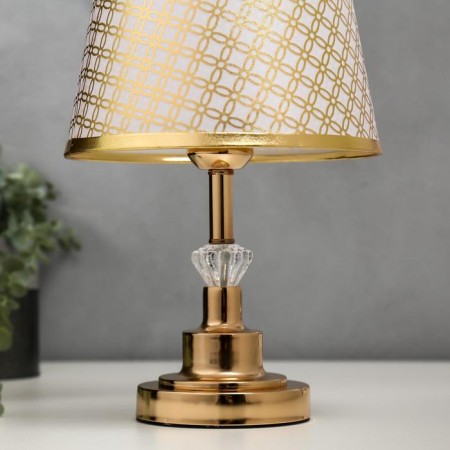 Table lamp 16227/1GD E27 40W gold 21x21x34.5 cm Risalux-4