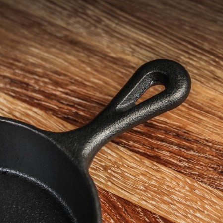 Cast iron pan Magma "Wilfred", 13.5 × 3.5 cm, with 2 plums and a cast -iron handle-4