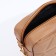 Cross-Bodi Bag on a zipper, beige color