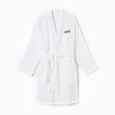 Troubleshoot bathrobe. "Mrs." rr 50-52, white-5