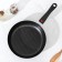 Forever pan, d = 26 cm, removable handle, anti -stick coating, black color