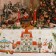 Set of Ethel "The Nutcracker": a tablecloth 150x220 cm, with VGMO, Salf. 40x40 cm - 12 pcs