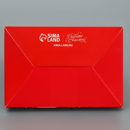 Folding box "New Year", 9 x 19 x 6 cm, New Year-6