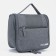 Mester-mester on a zipper, with a hook, an outer pocket, the color is gray