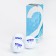 Golf balls "Soft Feel" pgm, two -component, d = 4.3 cm, set 3 pcs, white