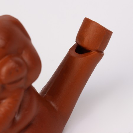 Ceramic “pig” whistle for painting 3 × 6 × 5.2cm-6