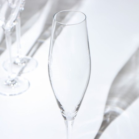 Set of glasses for champagne Loxia, glass, 210 ml, 6 pcs-2