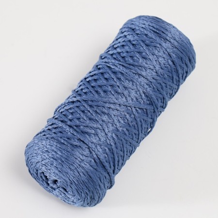 Knitting cord 100% polyester 1mm 200m/75 ± 10g (18-jeans)-1