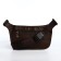 Lightning waist bag, 3 outer pockets, brown color