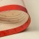 A reinforced silicone rug is a bilateral with a baker's spill, 30 × 40 cm, beige color