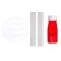 Set for creativity "radiant crystals", the color of red