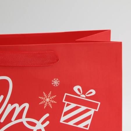 Laminated vertical "New Year's gift", Ml 23 x 27 x 11.5 cm, New Year-5