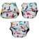 Panties-scammer, reusable, carbon-bamboo fabric, "dinosaurians", from 0-12 months.