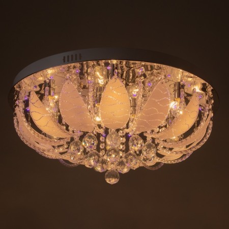 Chandelier 5953/600 CR chrome 8x40W E14 LED RGB PDU 50x50x25cm-15