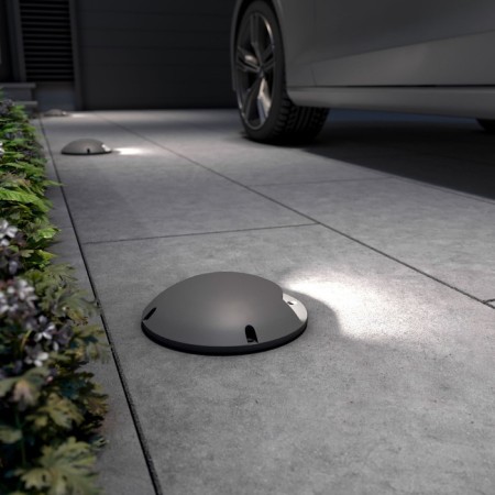 Parking lamp ELECTROSTROSTANDARD, PARK, 210x210x55 mm, 1.5W, LED, 15LM, 4000K, Gray color.-4