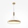 Technical C032CL-90W3K-RD-MG Zon, 600x600x60 mm, LED, 90W, 4970lm, 3000K, Matte Gold, Material Gold
