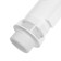 Reinforcement for flush tanks "Statla" - 2, with lateral eyeliner 1/2 ", single -circuit, chromium